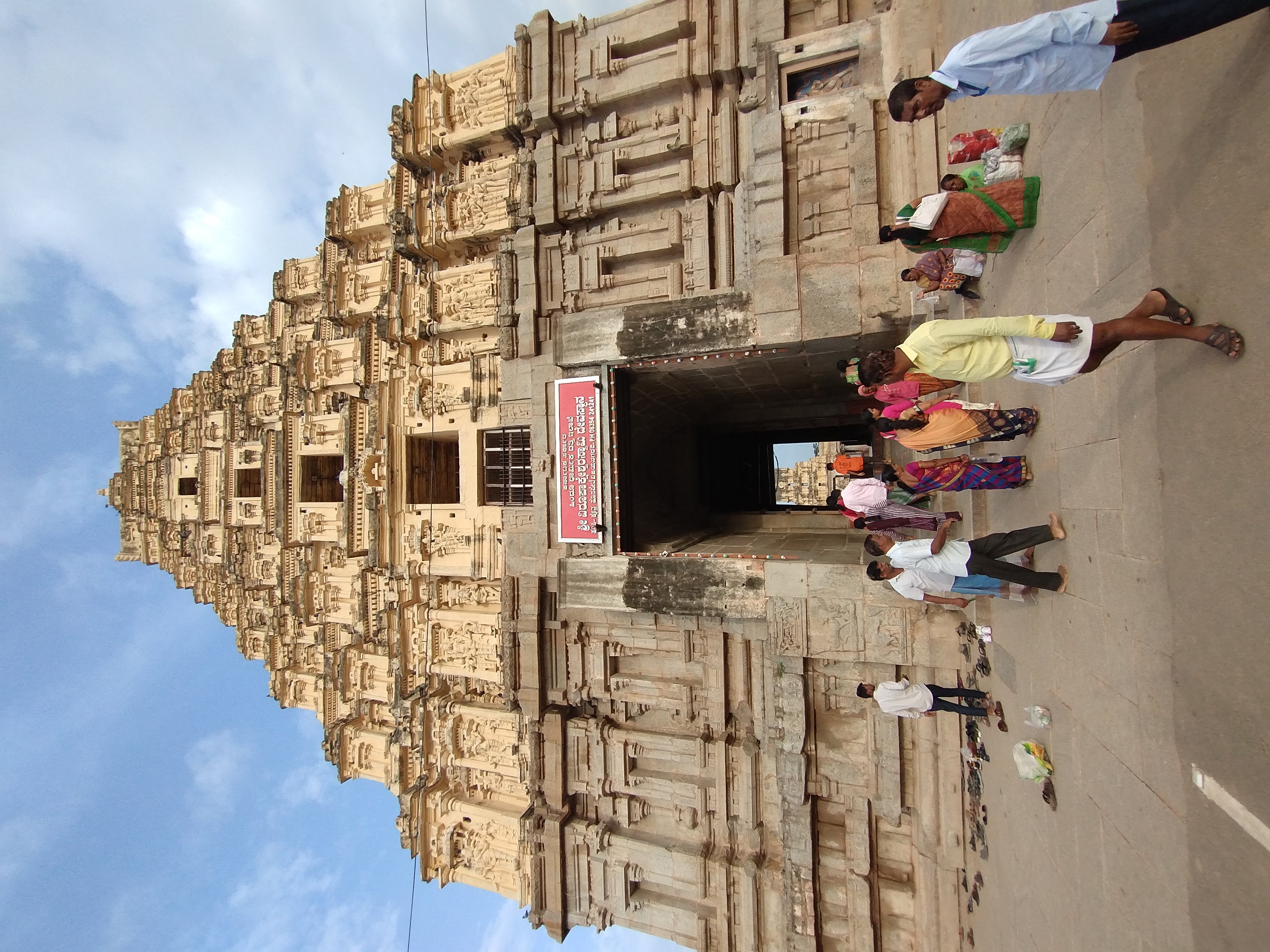 Early morning at Virupaksha temple